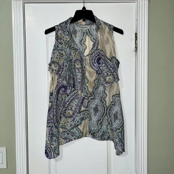 Dressbarn Sleeveless Blouse/Size: SMALL - Picture 2 of 5